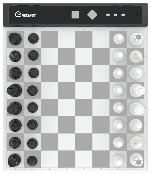Chessnut Go, вид сверху